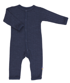 Joha wol/zijde jumpsuit donkerblauw