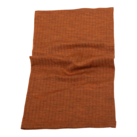 Joha wollen dames nekwarmer rusty orange