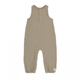 Lässig muslin jumpsuit Olive