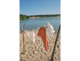 Lässig sun protection zonnehoedje offwhite