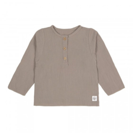 Lässig muslin shirt Taupe