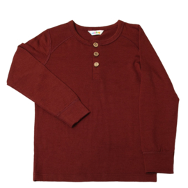 Joha wollen shirt bordeaux