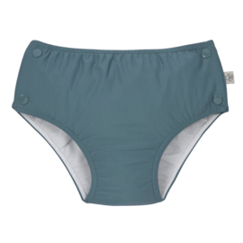 Lassig snap swim diaper blue