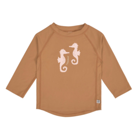 Lassig UV long sleeve rashguard seahorse caramel