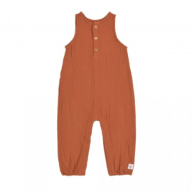 Lässig muslin jumpsuit Rust