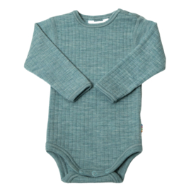 Joha wollen romper aqua melange