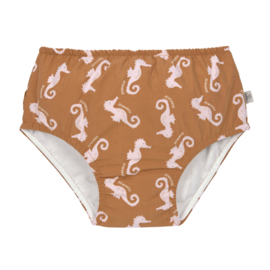 Lassig swim diaper seahorse caramel