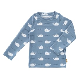 Fresk UV shirt whale blue fog