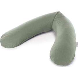 Theraline voedingskussen hoes bamboe - melange green