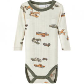 Name it wollen romper retro voertuigen