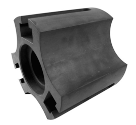 Rotorgrondkern 124.5 mm recht/ 42CrMo4