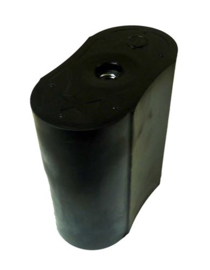 Verdringer 165 mm recht NBR