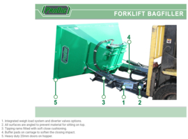 Vorkheftruck Big Bag vuller