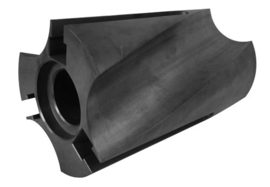 Rotorgrondkern 249.5 mm links / 42CrMo4