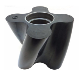 Verdringer 184 mm gedraaid Li. NBR