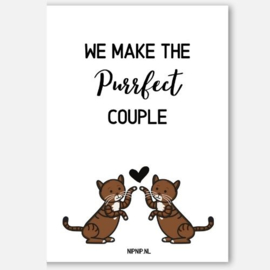 Purrfect Couple | Kaartje