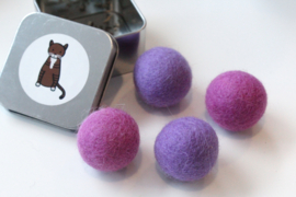 Felt Cute | Lavender | Viltballetjes Paars