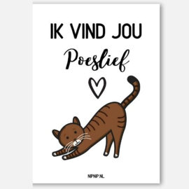 Poeslief | Kaartje