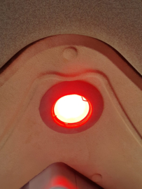 Losse MR16 lamp rood voor inbouwspots