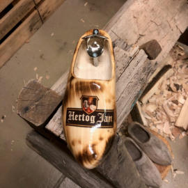 Doppenvanger klomp met logo - Blank Gevlamd