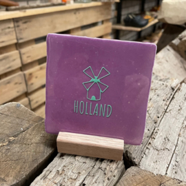 Tegel Lila - Holland met Molen