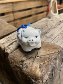 Varken Kerstornament Delftsblauw