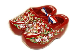 Souvenirklompjes 8,5 cm - Rood Molen