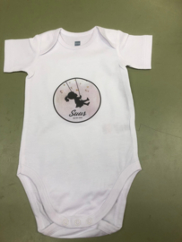 Babyromper - Geboortekaartje