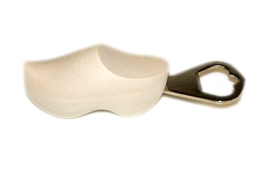 Flesopener klomp 8,5 cm - Blank Geschuurd