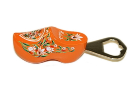 Flesopener klomp 8,5 cm - Oranje Molen