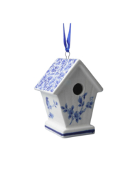 Kerst Vogelhuisje Delftsblauw