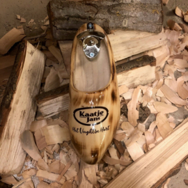 Doppenvanger klomp met logo - Blank Gevlamd