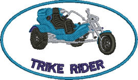 Trike Rider Ovaal