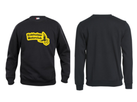 Sweater EMC Logo groot voorzijde Geel