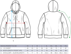 GM| Vest met capuchon