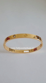 Cartier Love bracelet 4 diamanten