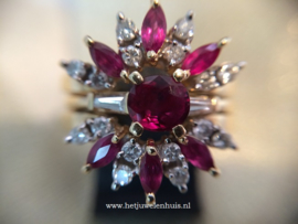 Ring met oorbellen
