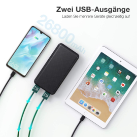Powerbank 26800 mAh