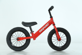 SIDANO® Loopfiets voor kinderen 14 inch - met luchtbanden - Rood - afmetingen 92 x 38.5 x 62 cm (L x B x H) - 3, 4, 5, 6, 7 jaar - jongen en meisjes