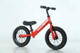 SIDANO® Loopfiets voor kinderen 14 inch - met luchtbanden - Rood - afmetingen 92 x 38.5 x 62 cm (L x B x H) - 3, 4, 5, 6, 7 jaar - jongen en meisjes