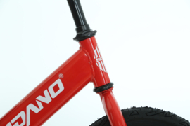 SIDANO® Loopfiets voor kinderen 14 inch - met luchtbanden - Rood - afmetingen 92 x 38.5 x 62 cm (L x B x H) - 3, 4, 5, 6, 7 jaar - jongen en meisjes