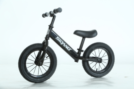 SIDANO® Loopfiets voor kinderen 14 inch - met luchtbanden - Zwart - afmetingen 92 x 38.5 x 62 cm (L x B x H) - 3, 4, 5, 6, 7 jaar - jongen en meisjes
