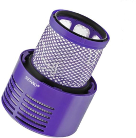 SIDANO® HEPA filter - geschikt voor Dyson V10, SV12 stofzuigers - (2 filters + borstel)