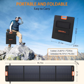 Zonnepaneel set 200W - Grecell