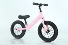 SIDANO® Loopfiets voor kinderen 14 inch - met luchtbanden - Roze - afmetingen 92 x 38.5 x 62 cm (L x B x H) - 3, 4, 5, 6, 7 jaar - jongen en meisjes