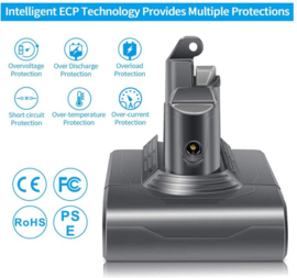 Power Tool Battery vervangende Accu / Batterij voor Dyson V6