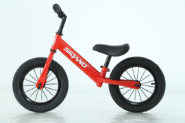 SIDANO® Loopfiets voor kinderen 14 inch - met luchtbanden - Rood - afmetingen 92 x 38.5 x 62 cm (L x B x H) - 3, 4, 5, 6, 7 jaar - jongen en meisjes