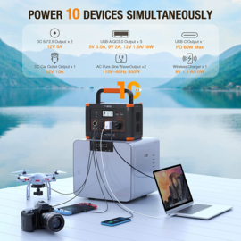 Powerstation 500W Grecell Solar Generator