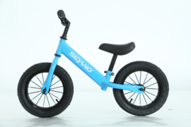 SIDANO® Loopfiets voor kinderen 14 inch - met luchtbanden - Blauw - afmetingen 92 x 38.5 x 62 cm (L x B x H) - 3, 4, 5, 6, 7 jaar - jongen en meisjes