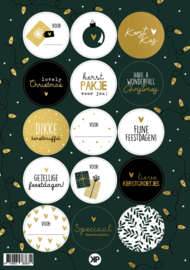 A5 Stickervel Kerst